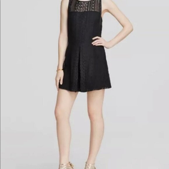Rebecca Minkoff Marriane Lace Sleeveless Romper - Picture 5 of 7